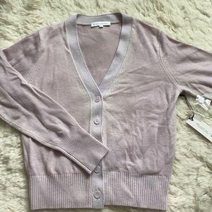 Cashmere vneck cardigan